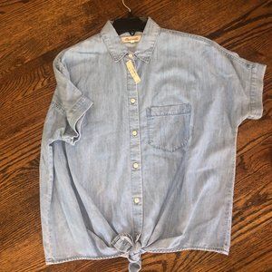 Blue Soft Denim Shirt